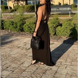 Elegant Black Evening Gown